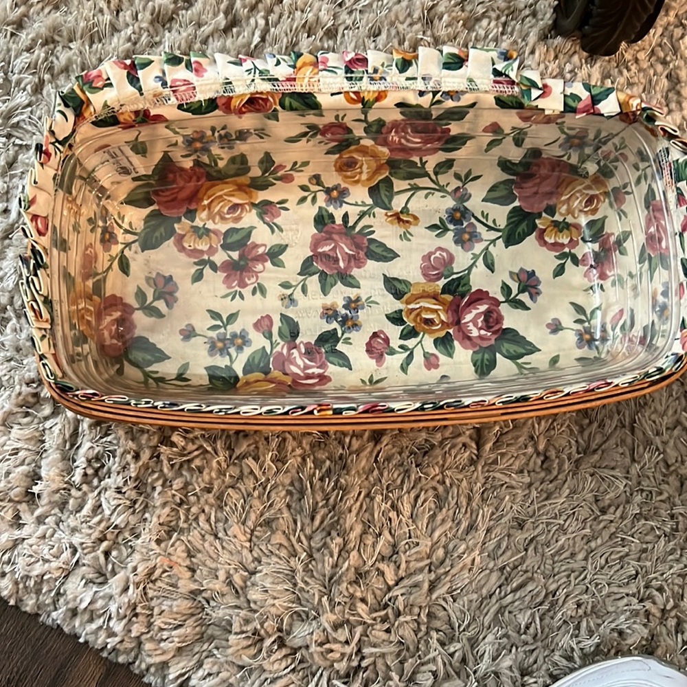 Longaber basket, like new